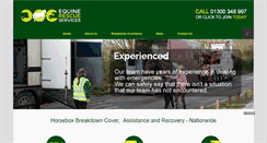 Desktop Screenshot of equinerescue.co.uk